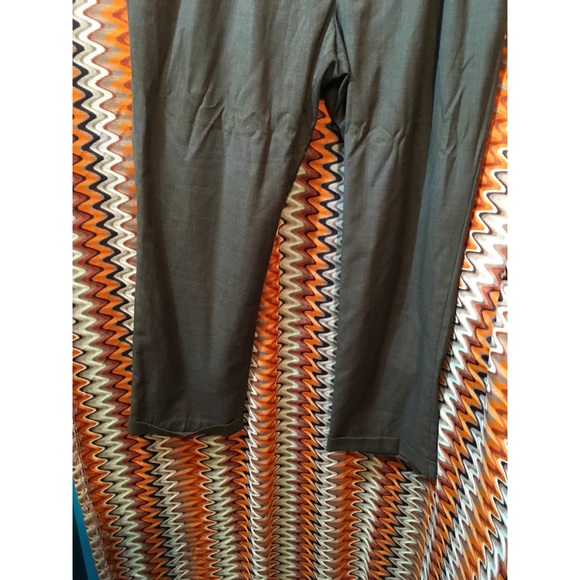 {MEN} 39x30 Croft & Barrow brown Dress Pant - Picture 3 of 6